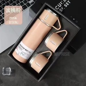 Photo - Durable Vacuum Flask With Built-in-Cups