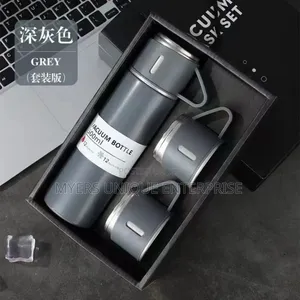Photo - Leakproof Vacuum Flask With Portable Cup Set
