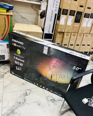 Newly Made Asano 50 Uhd Smart Screen Tv(2025 Model) 