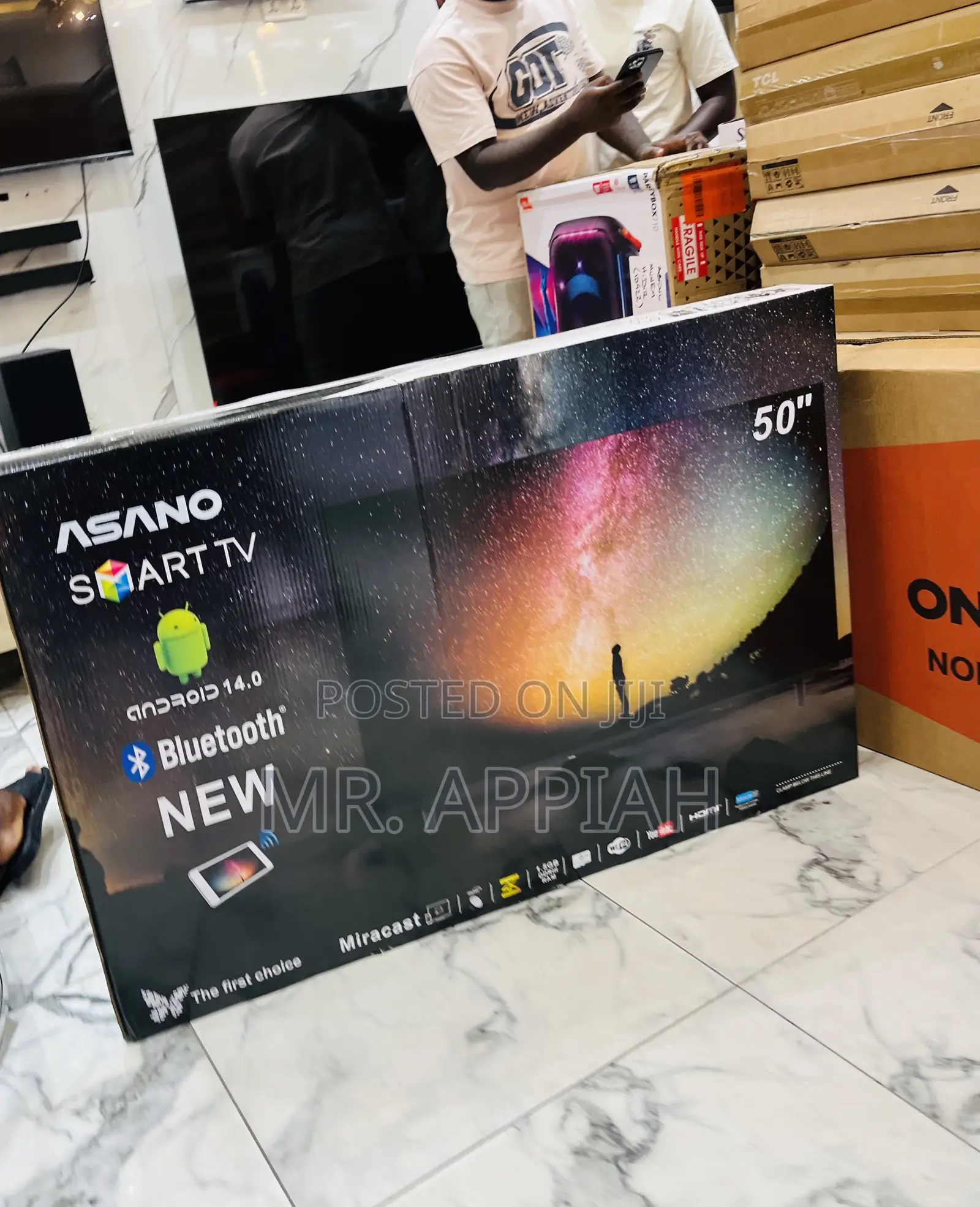 Classic Asano 50 Inch Uhd Smart Screen Tv(2025 Model)