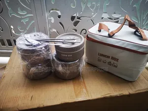 4 Bowls Insulated Lunch Box Set for All Meals