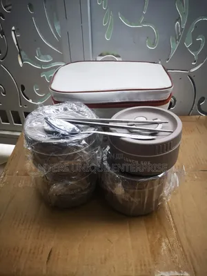 Insulated Food Container Set With Lunch Bag