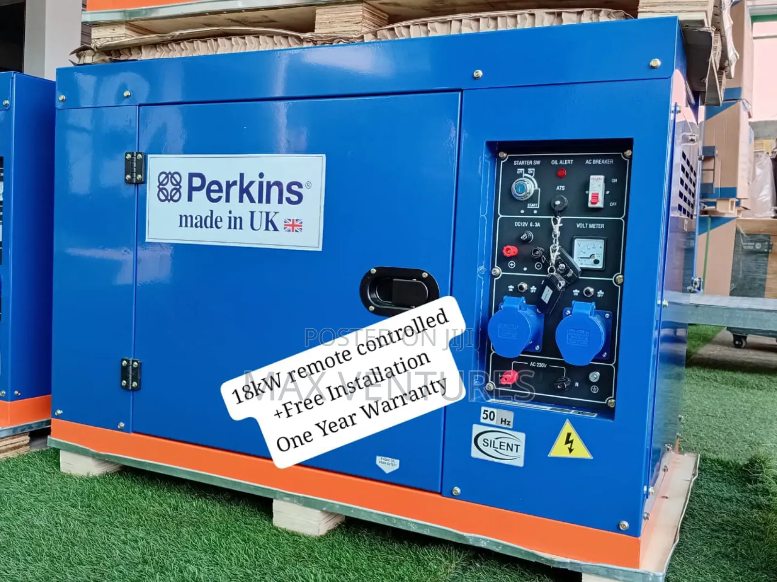 Economical Perkins 18kva Remote Controlled Ats Diesel
