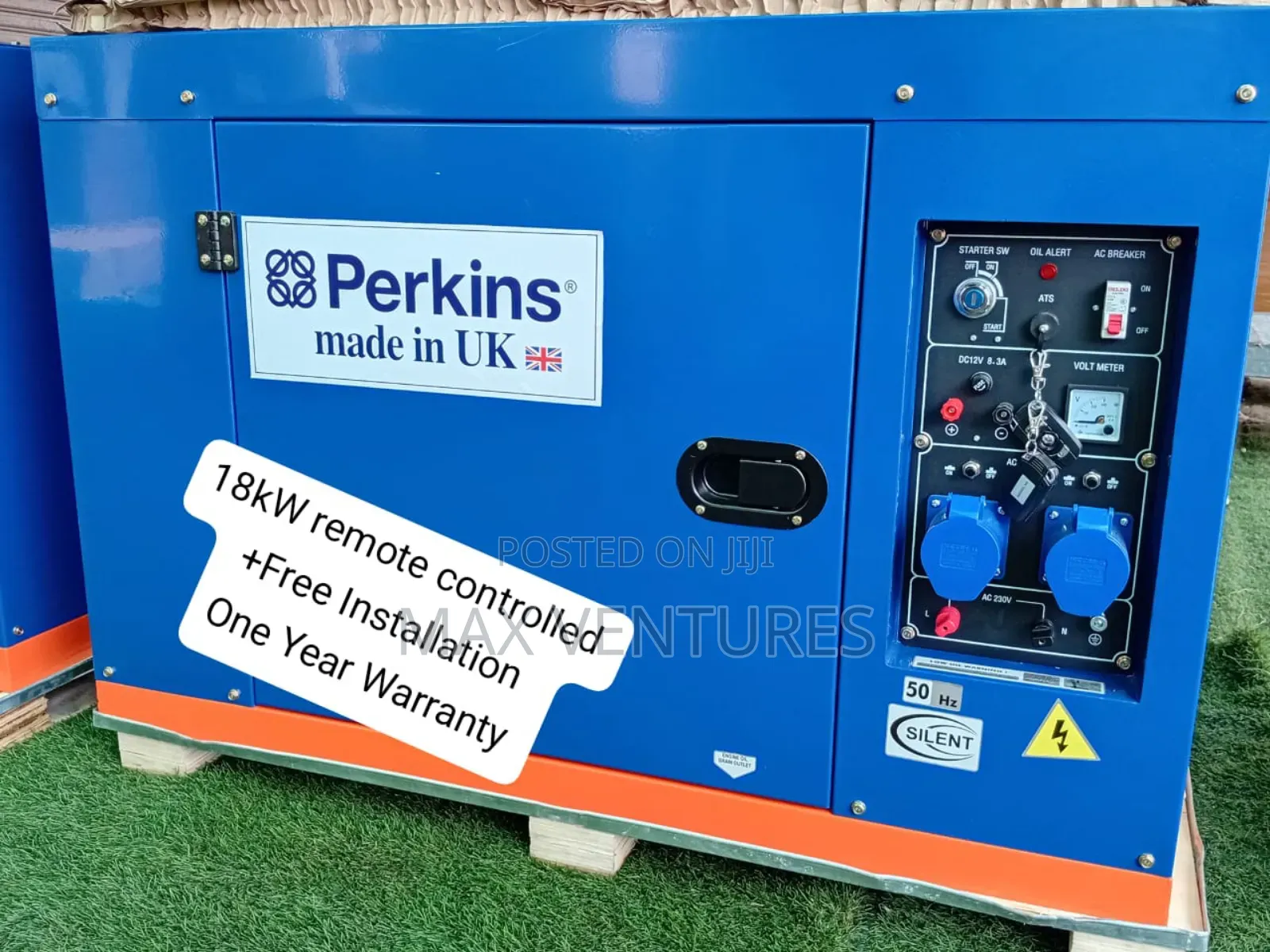 Perkins 18kva Remote Controlled Ats Diesel Systematic