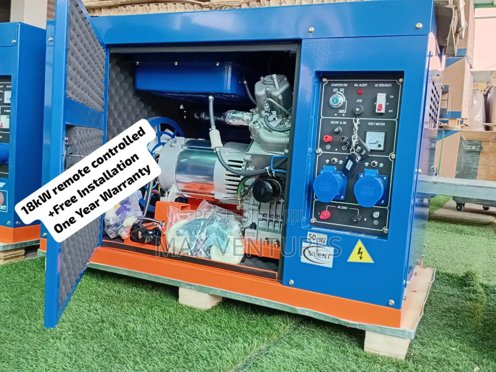 Perkins 18kva Remote Controlled Ats Diesel Skillful Function