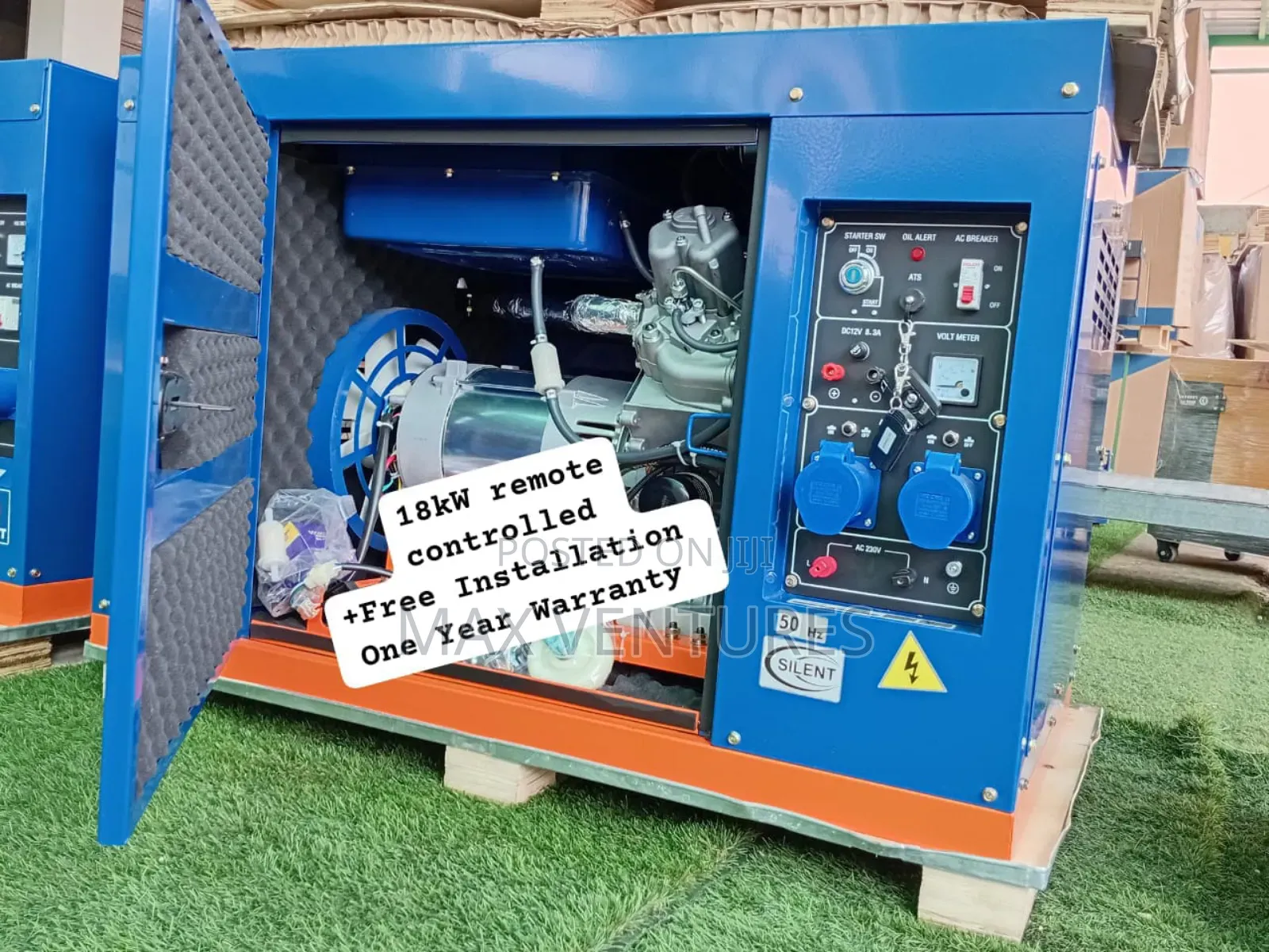 Performance Drivenperkins 18kva Remote Controlled Ats Diesel