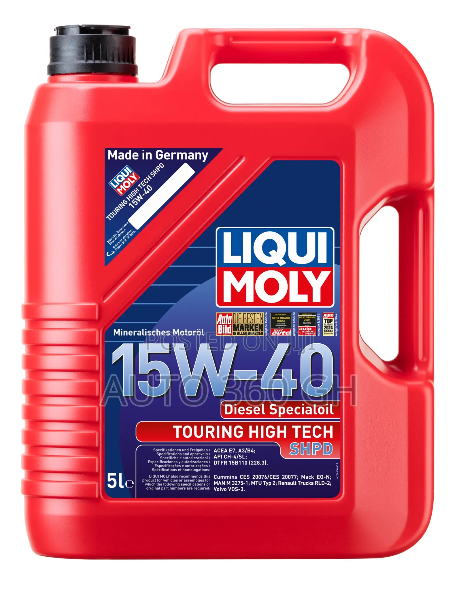 Liqui Moly 15w40 High Tech - Diesel (Free Engine Flush)