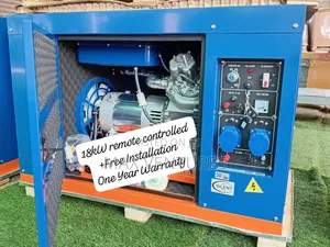 Refined Power Perkins 18kva Remote Controlled Ats Diesel