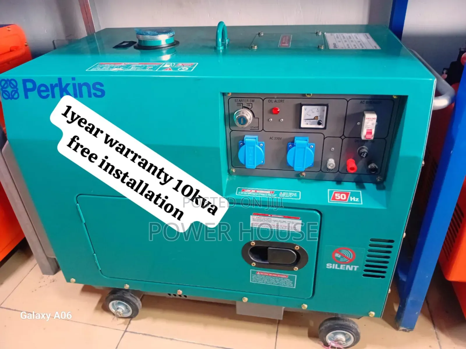 Tycoon Luxe Panel 10kva 13000watts Diesel Generator Perkins