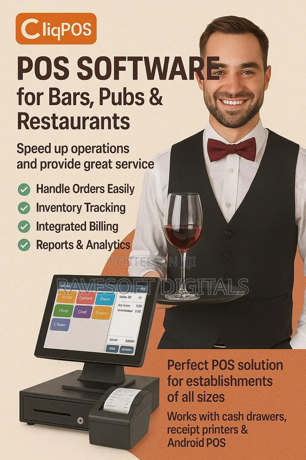 Easy-to-Use Restaurant Pos – Track Sales Orders