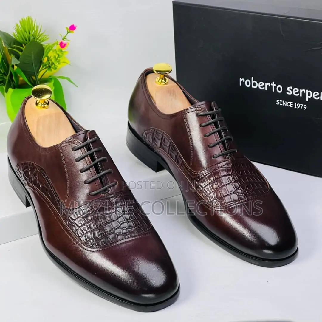 Quality Men Roberto Serpentine Shoe