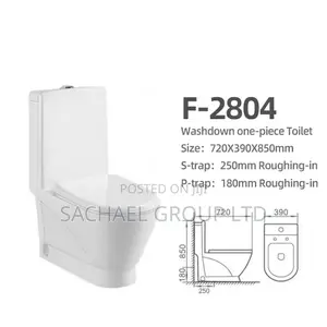 One Piece Water Closet