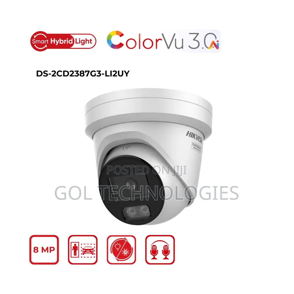 Hikvision Acusense 3.0 Ip Colorvu Camera 2ds-2cd2347g3-Lir