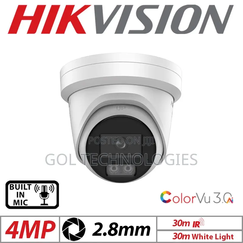 Hikvision Acusense 3.0 Ip Colorvu Camera 2ds-2cd2347g3-Lir
