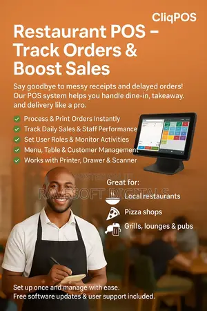 Restaurant Pos – Track Orders Boost Sales