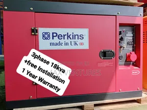 3phase 18kva Perkins Diesel Generator Commercial Power Needs