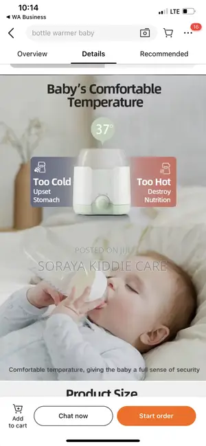 Only Baby Milk and Food Bottle Warmer