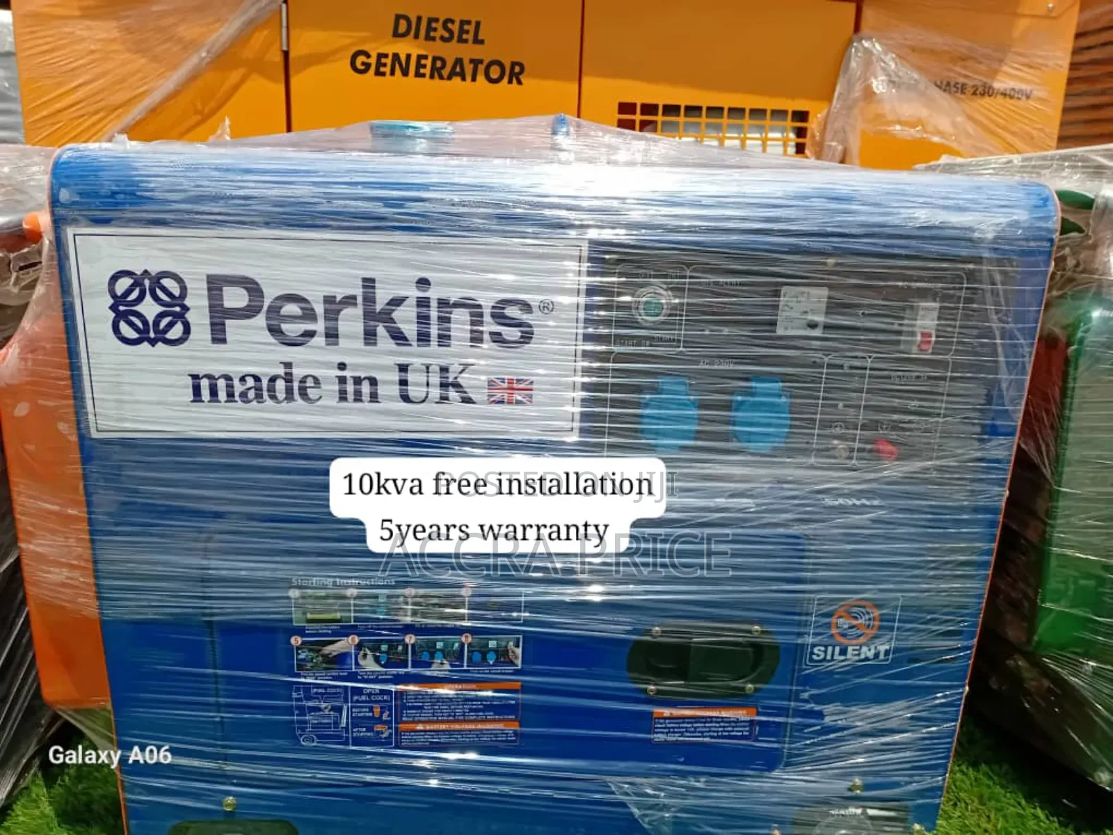 Celessphere Perkins 10kva Diesel 13000watts Diesel Generator