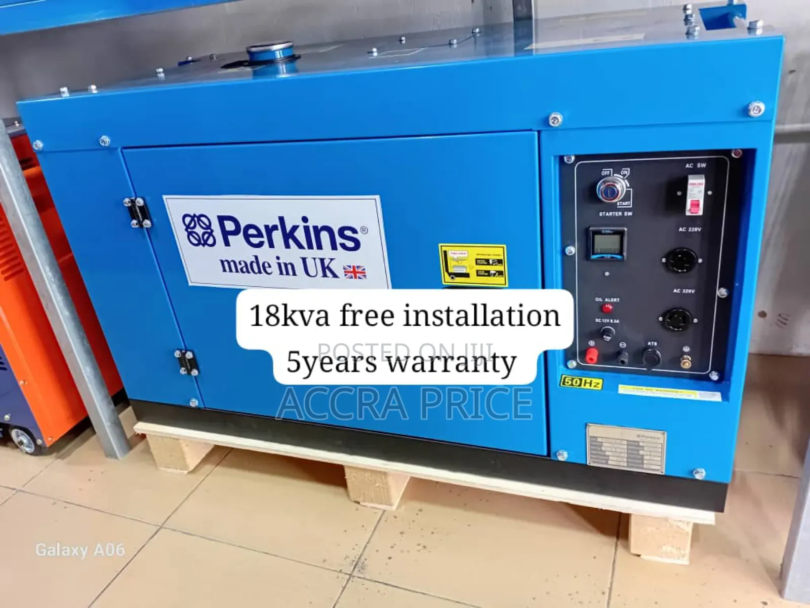 Vortexprime Gen Perkins 18kva Diesel Generator 18kva Diesel