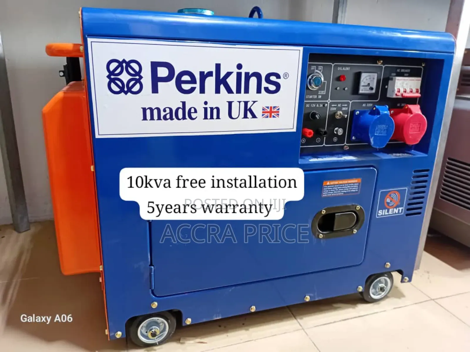 Zenith Grid Perkins 10kva 13000watt Diesel Engine Perkins