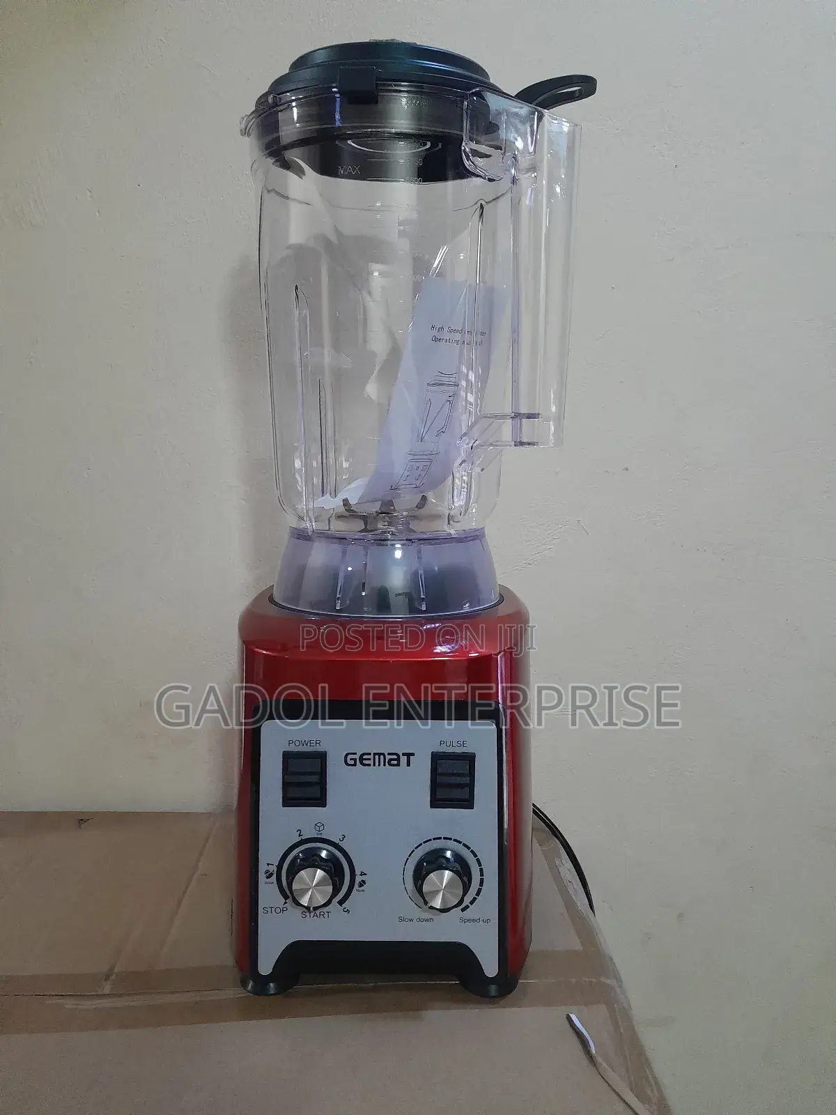Large Capacity Commercial Blender 4l 2200w Unbreakable Jug