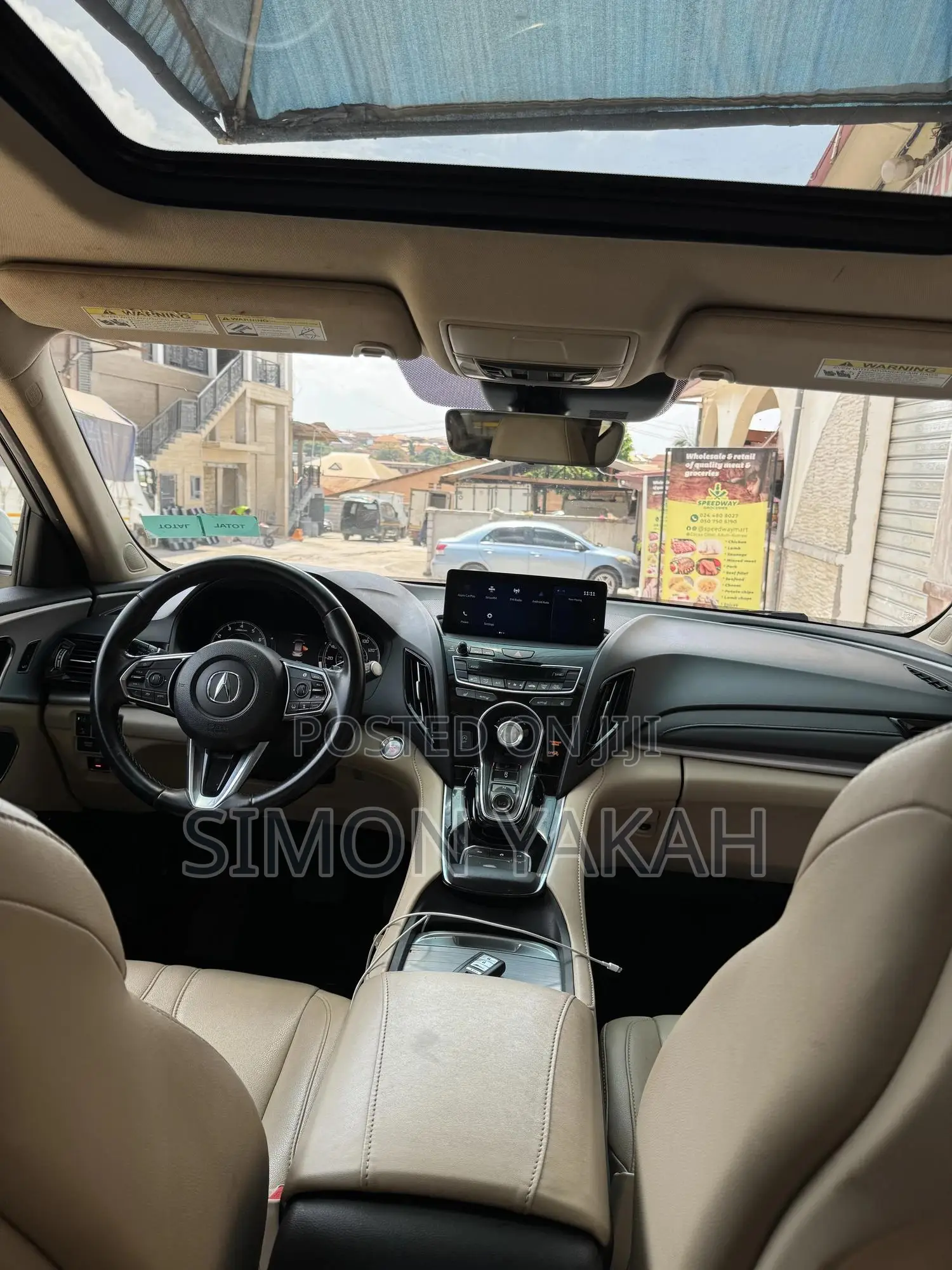 Acura RDX Advance Pkg AWD 2019 White