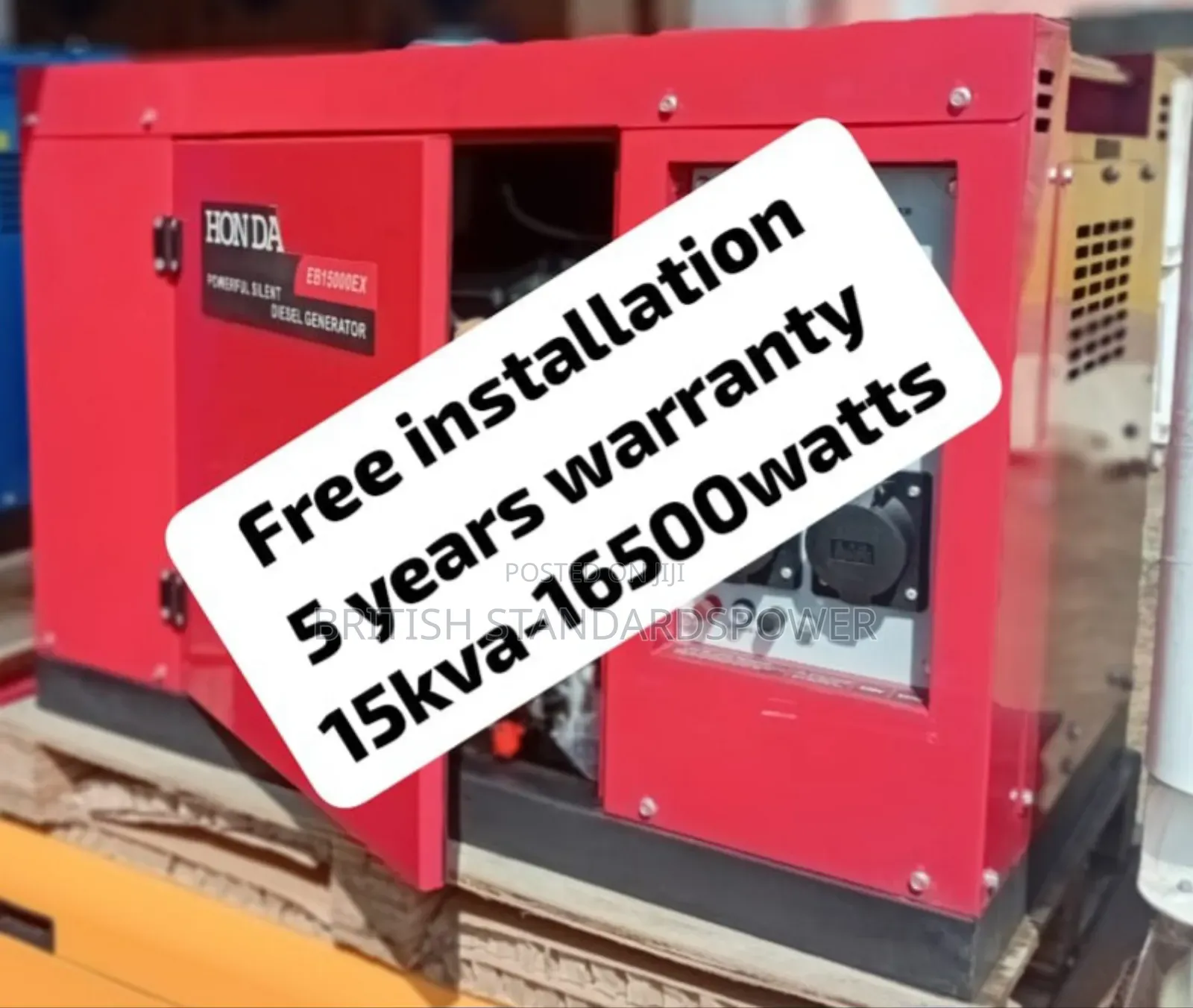 Operational Critical Power 15kva Silent Diesel Genset