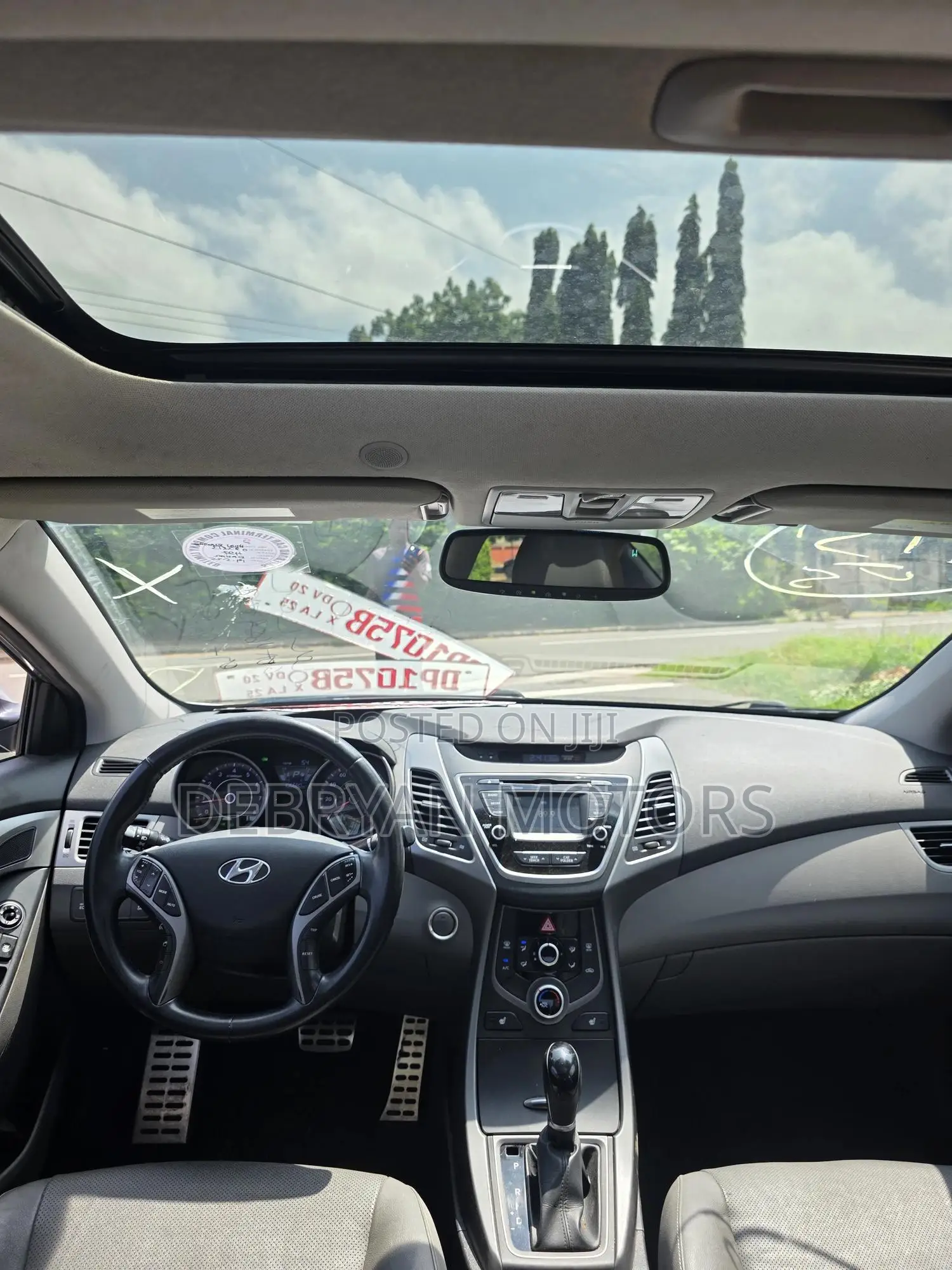 Hyundai Elantra Limited 4dr Sedan (1.8L 4cyl 6A) 2014 Gray