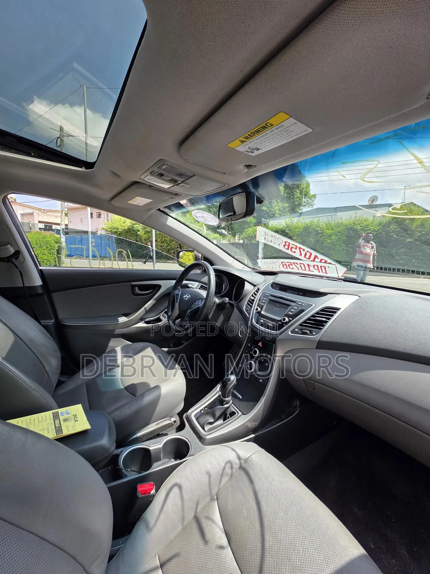 Hyundai Elantra Limited 4dr Sedan (1.8L 4cyl 6A) 2014 Gray