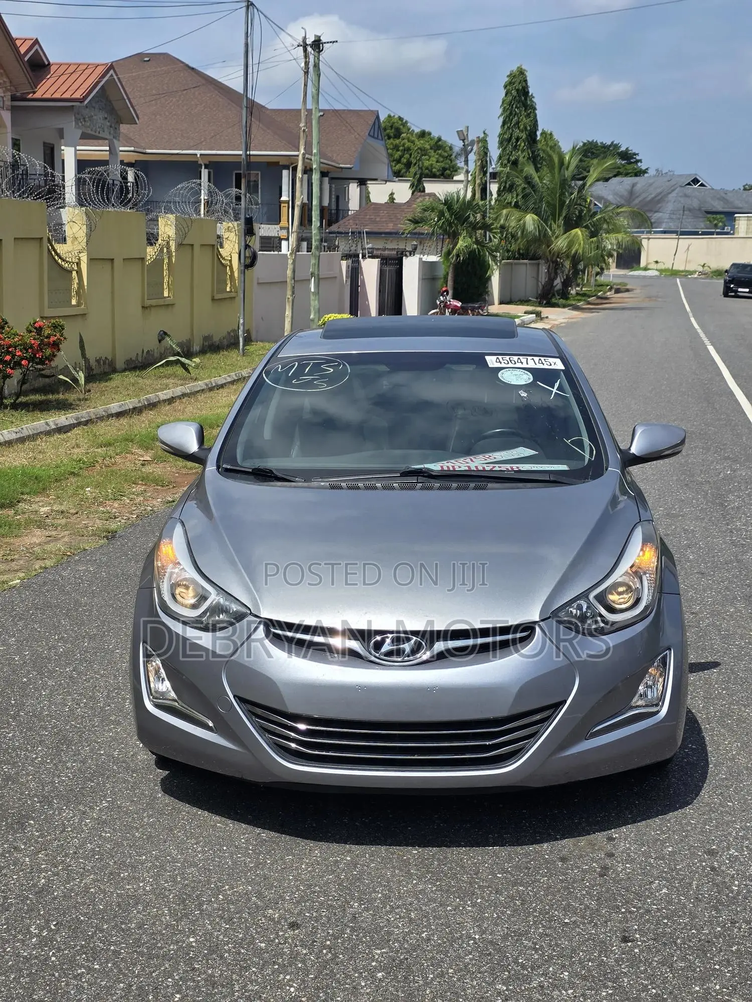 Hyundai Elantra Limited 4dr Sedan (1.8L 4cyl 6A) 2014 Gray