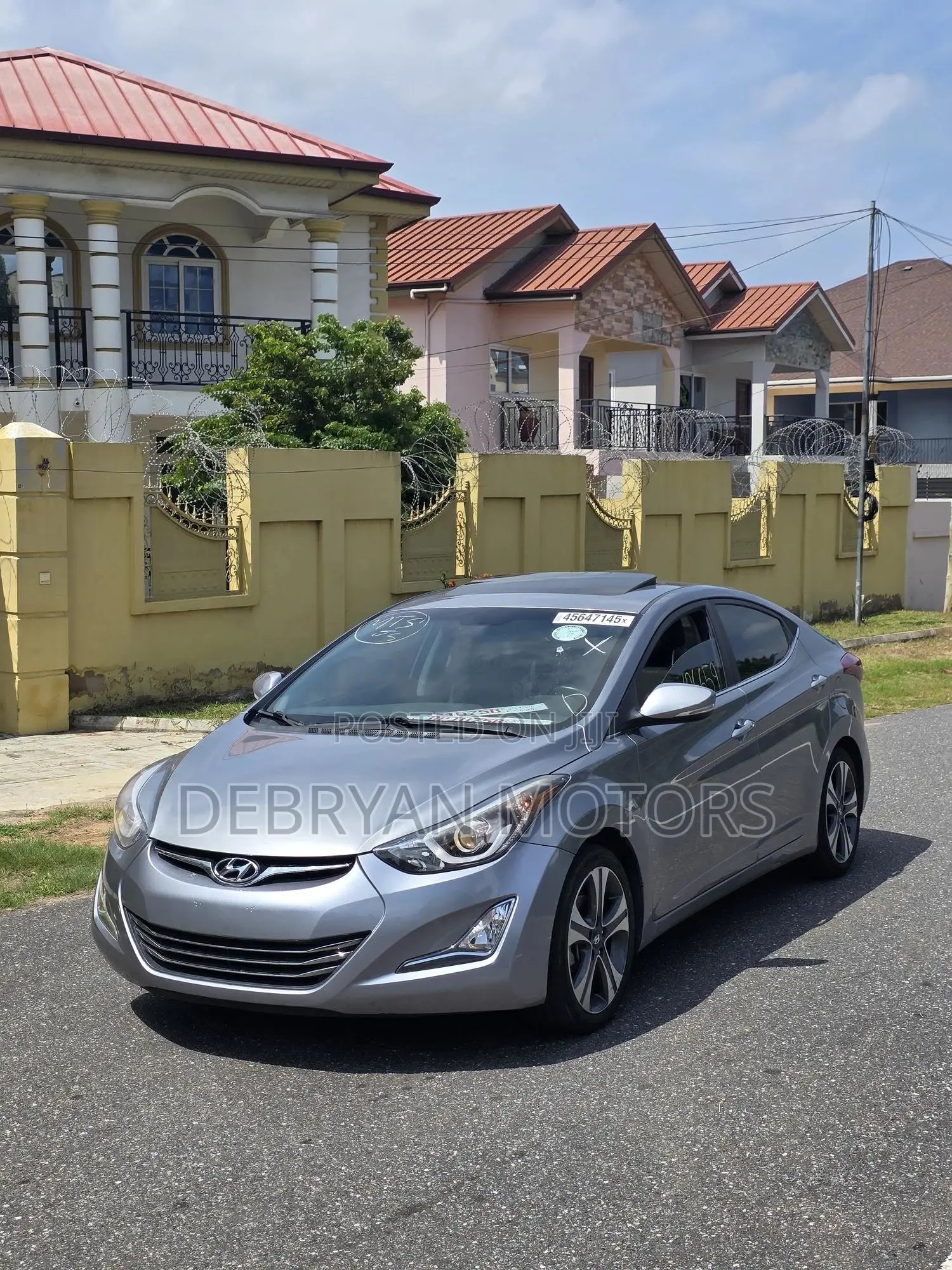 Hyundai Elantra Limited 4dr Sedan (1.8L 4cyl 6A) 2014 Gray