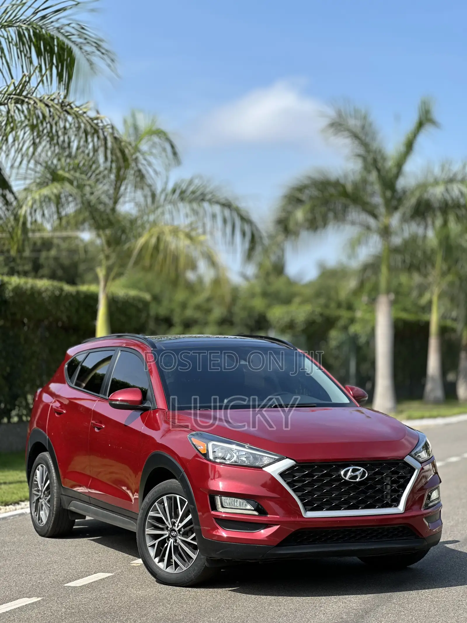Hyundai Tucson Limited 2021 Red