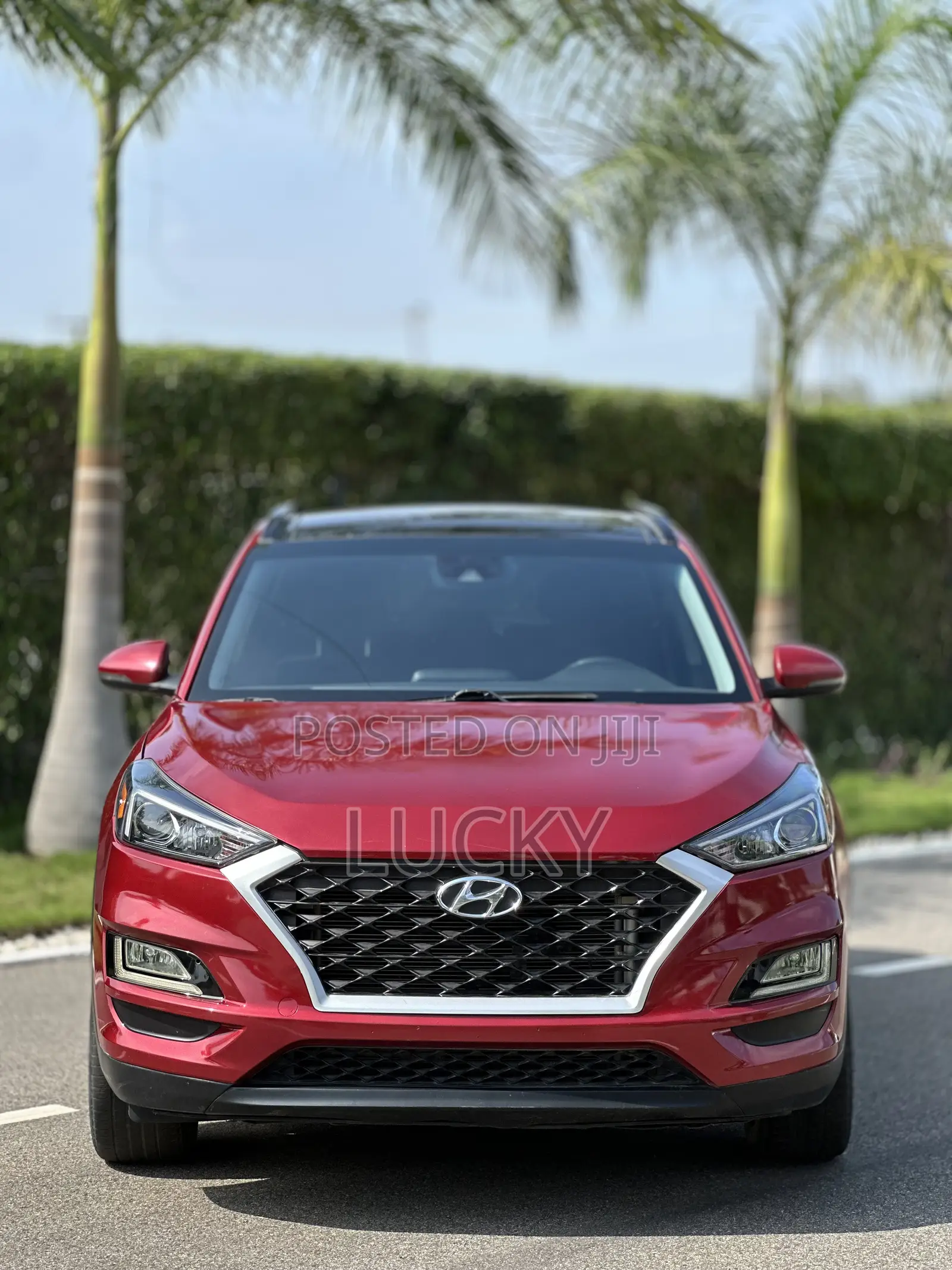 Hyundai Tucson Limited 2021 Red