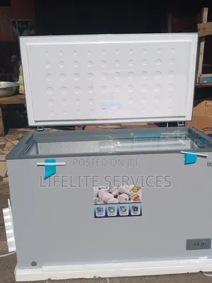 380 Litres Freezer With Sliding Glass Door