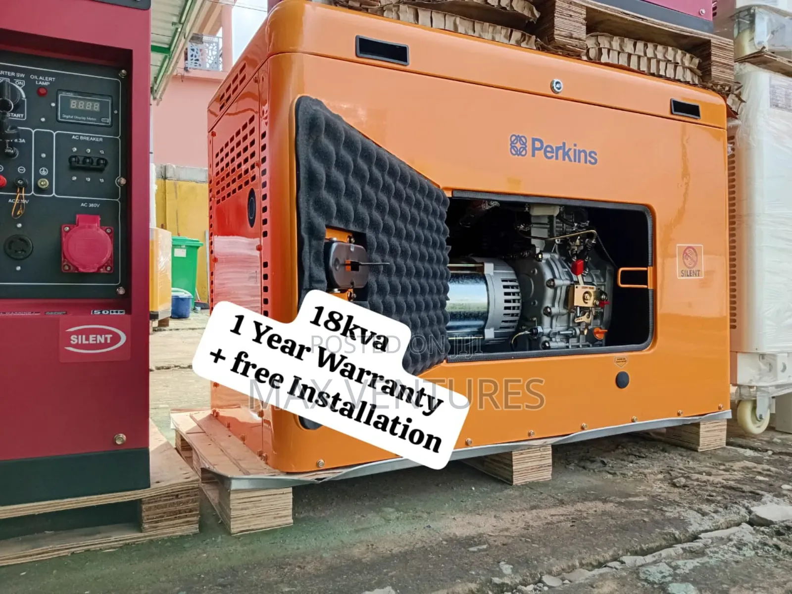 Perkins 18kva Diesel Engine 18kw Streamlined Energy
