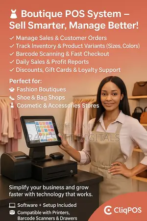 Boutique Pos System – Sell Smarter, Manage Better!