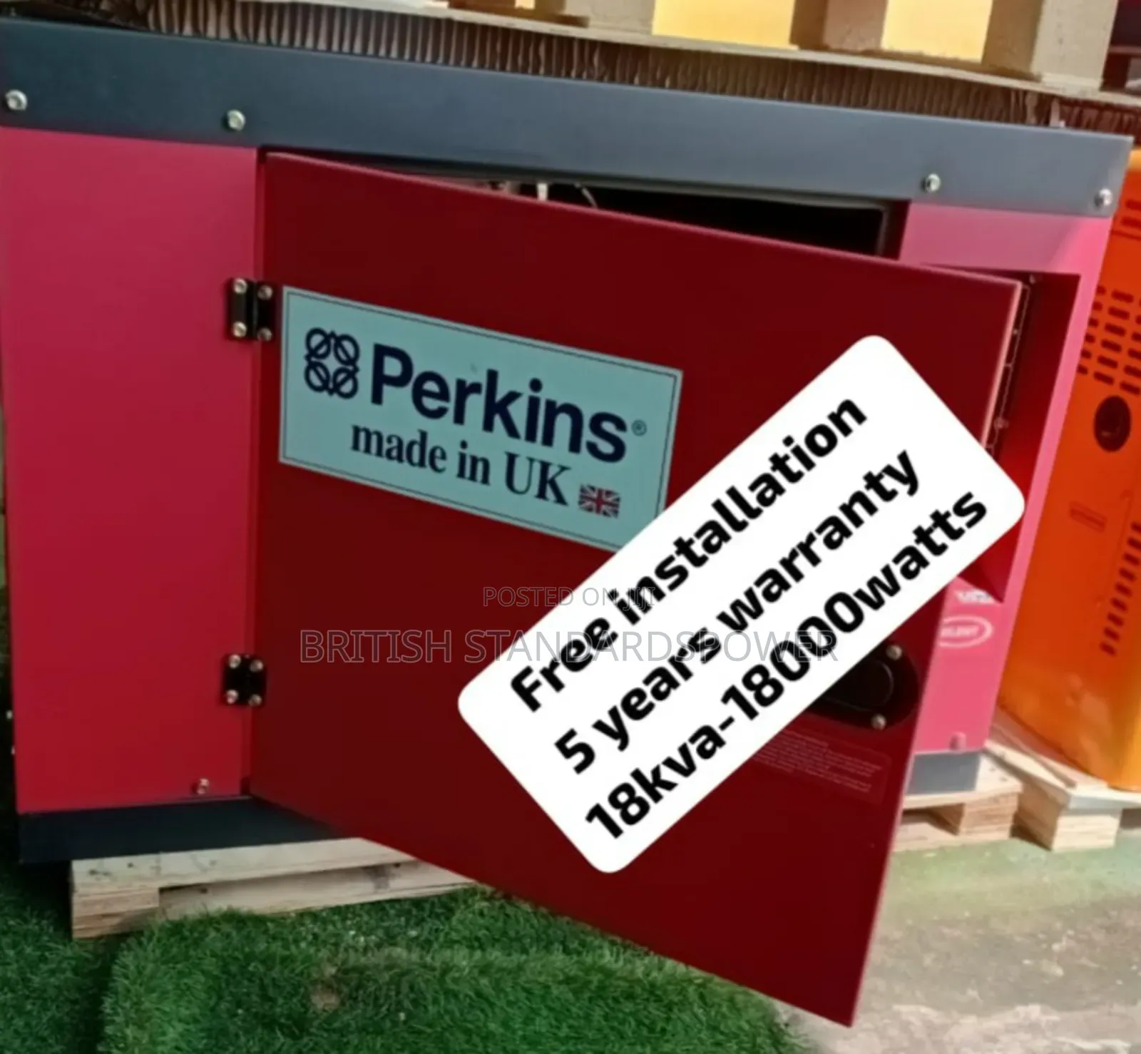 Upgraded Grid 18kva Silent Diesel Powered Generator
