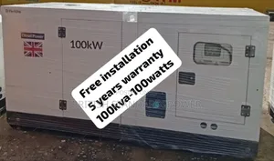 Strengthened Power 100kva Silent Diesel Generator