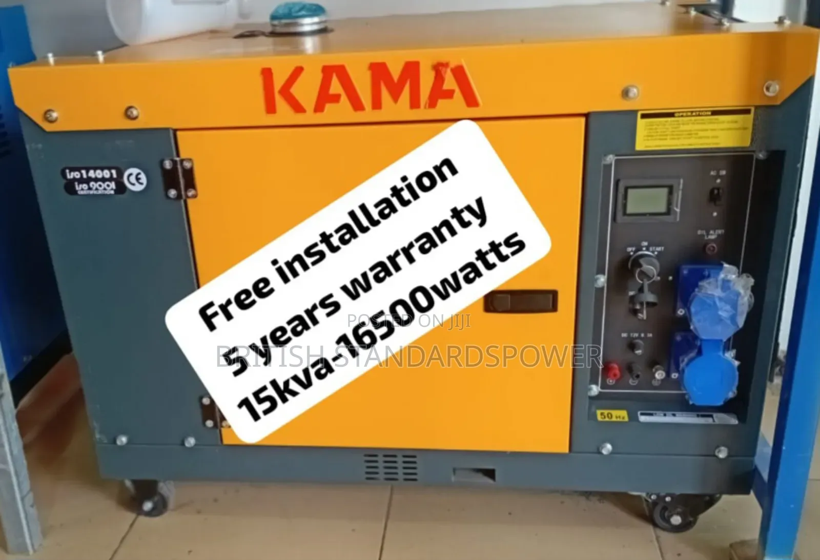 Sustainable Power Integration 15kva Diesel Generator