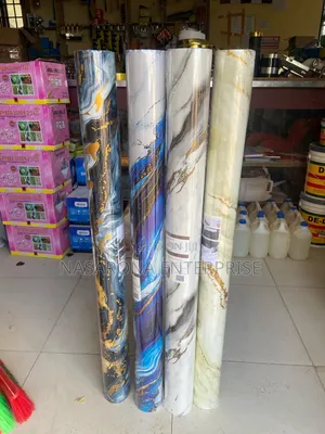 Self Adhesive Wall Paper 10ft X4ft