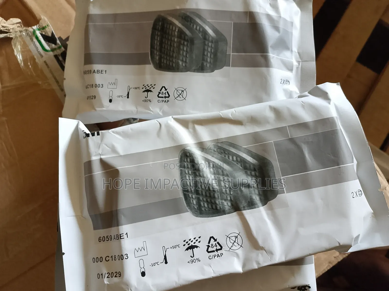 3m 6059 Abek1 Gas And Vapour Filter.(Filter Only)