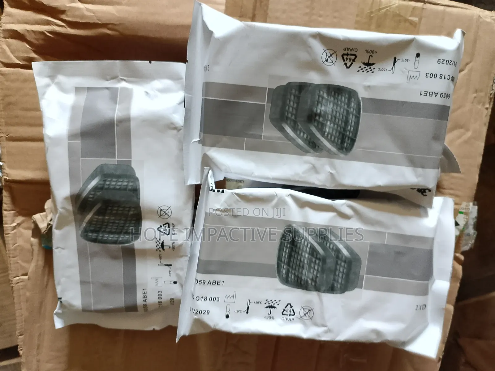3m 6059 Abek1 Gas And Vapour Filter.(Filter Only)