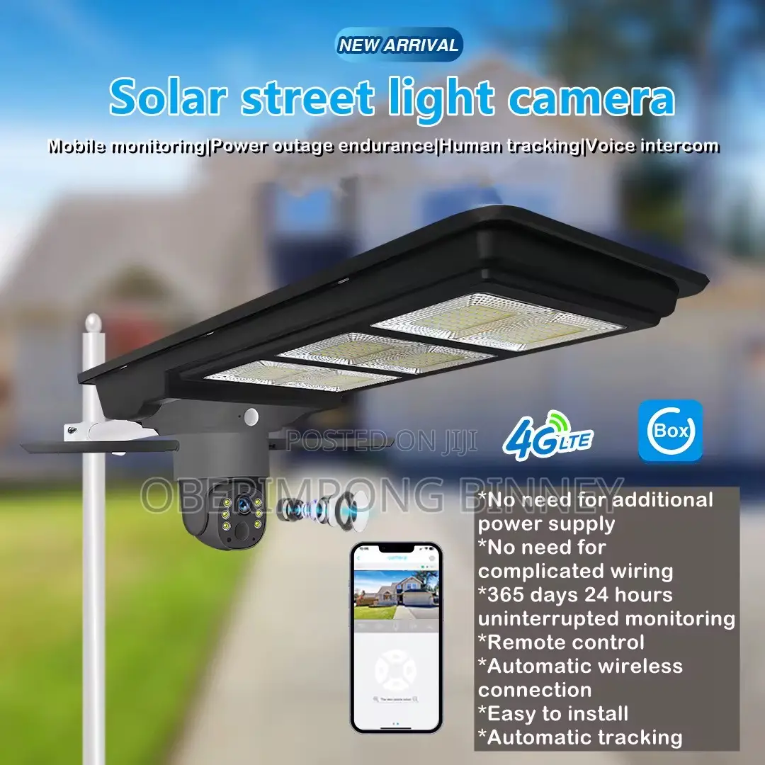 4g Solar Light With Camera Ubox 4g Sim Universal