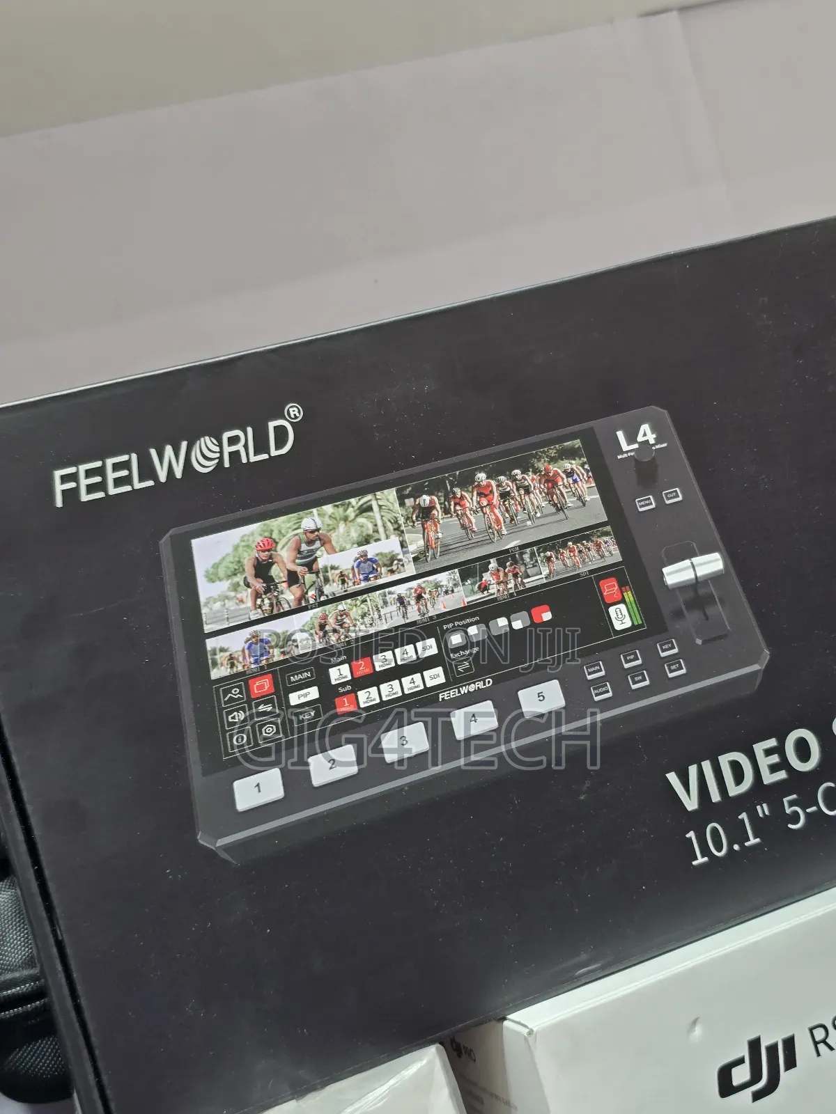 Feelworld L4 5 Channel Multi Format Video Switcher Streamer