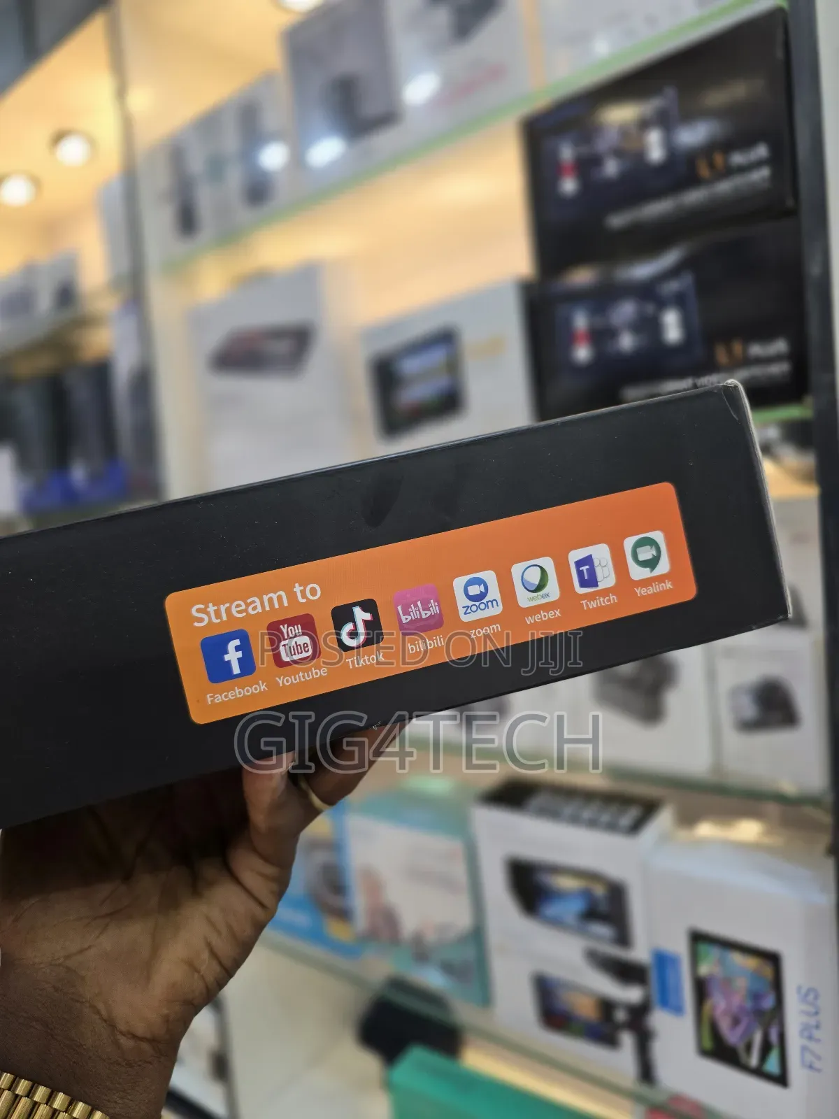 Feelworld L4 5 Channel Multi Format Video Switcher Streamer