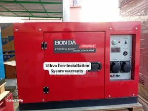 Power That's Solution With Honda 15kva Diesel Genset Honda