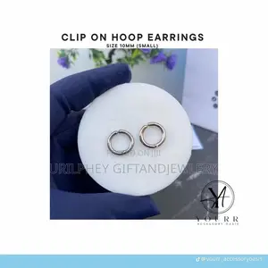 Clip on Hoop Earrings