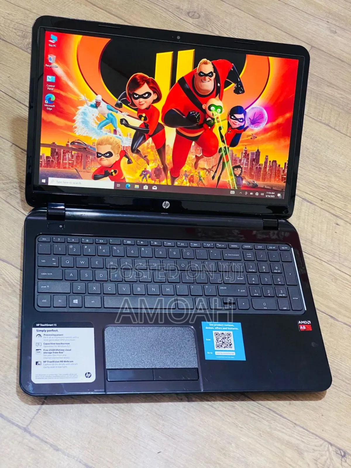 Laptop HP 15s 8GB AMD A8 HDD 500GB