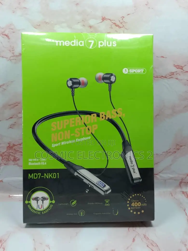 Media 7 Plus Neckband – Model MDK-Nk01
