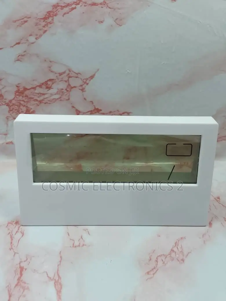LCD Digital Alarm Clock With Transparent Display
